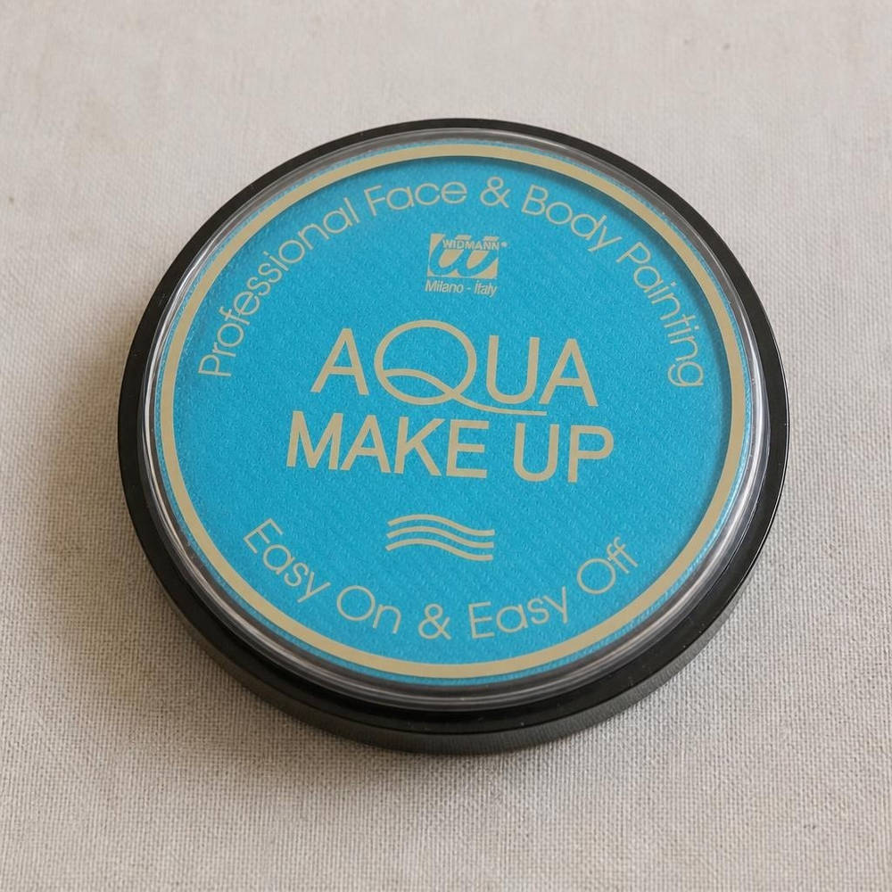 Aqua Makeup Lyseblå (10 ml) | Lyseblåt Tema Sminke / Makeup - Makeup / Negle - Temashop