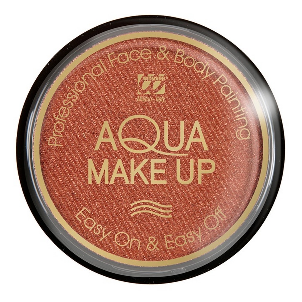 Metallisk Aqua Makeup Bronze (15 g) | Kobber Tema Sminke / Makeup - Makeup / Negle - Temashop