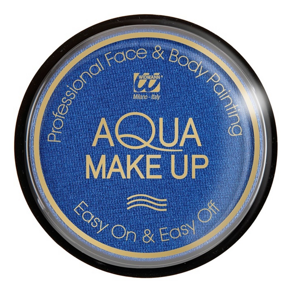 Metallisk Aqua Makeup Blå (15 g) | Blåt tema Sminke / Makeup - Makeup / Negle - Temashop