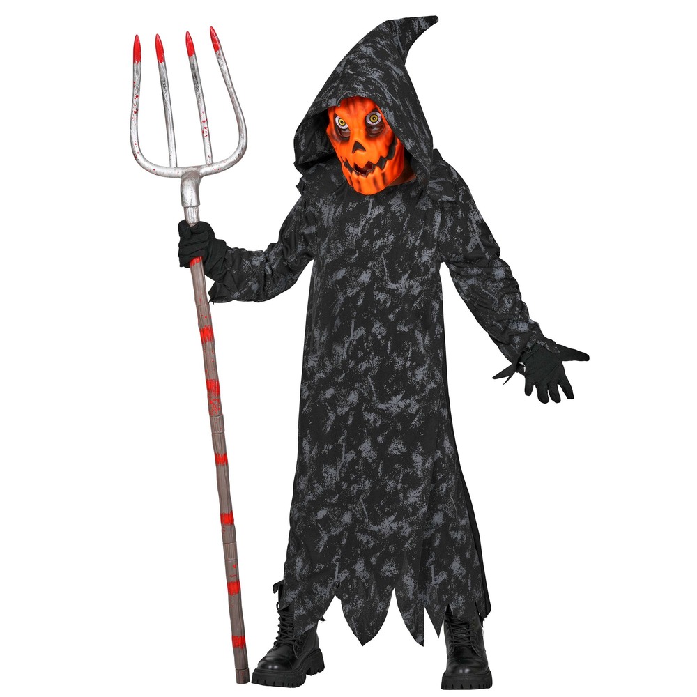 Græskar Reaper Børnekostume | Græskar udklædning til børn - Temashop