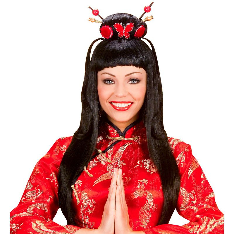 Orientalsk Pige Paryk | Asien Paryk - Hovedtilbehør - Temashop