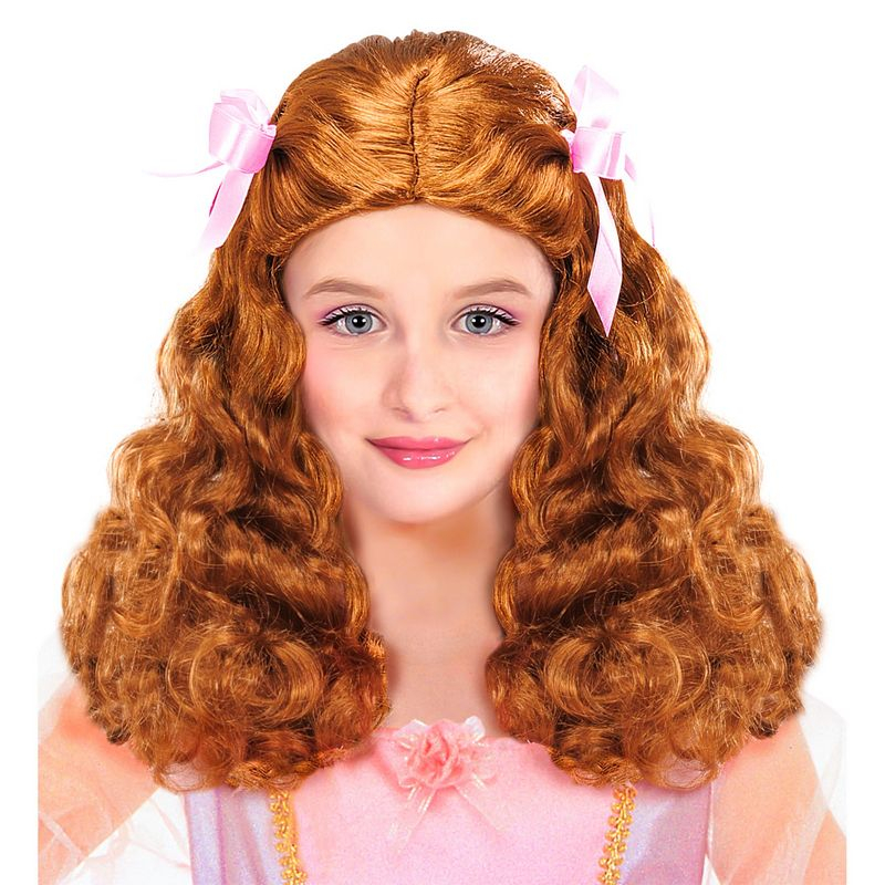 Prinsesse Børneparyk Brun | Renæssance Paryk - Hovedtilbehør - Temashop