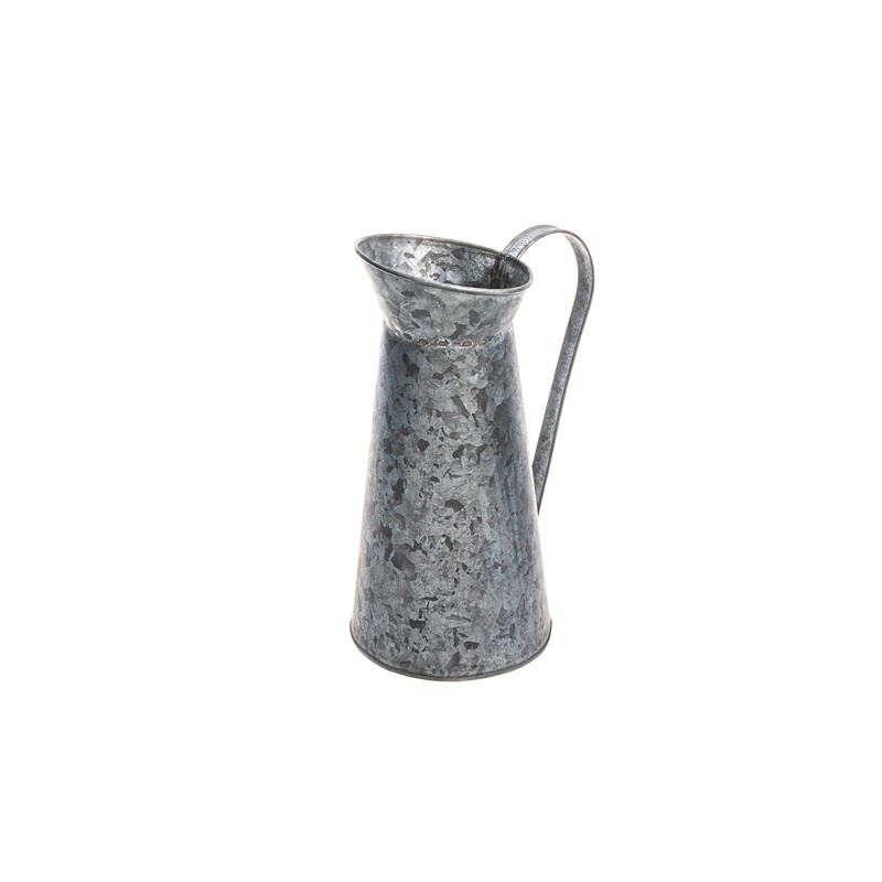 Zink Mælkekande Vase - 1 stk (11 x 24 cm) - Temashop