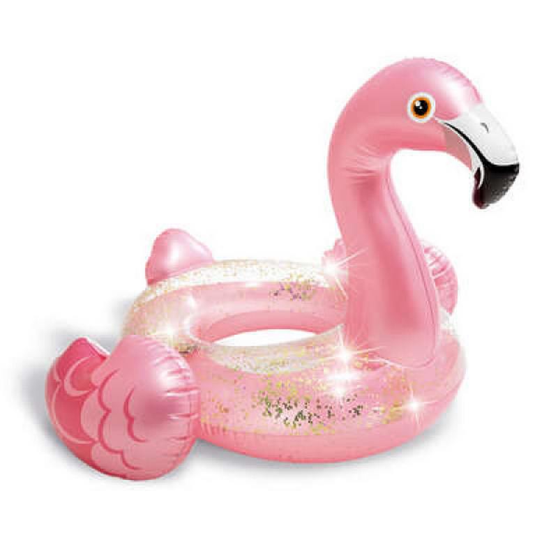 Flamingo Glitter Badedyr